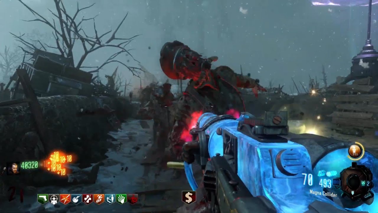 Black Ops 3 Zombies: MG-08/15 Pack-A-Punched (Upgraded) - Magna Collider