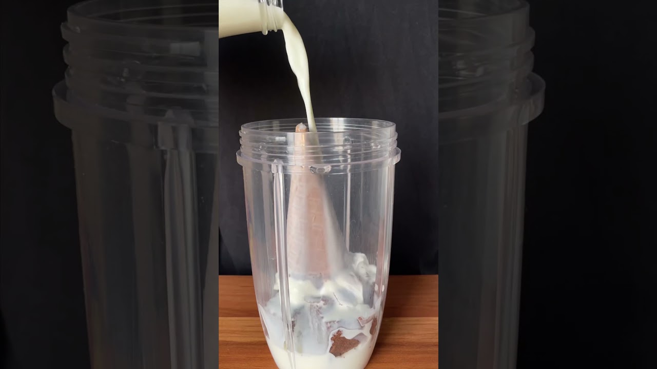 Brownie Milkshake #shorts #summerdrink #milkshake