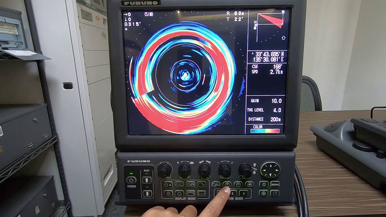 Tutorial SONAR Furuno CH500