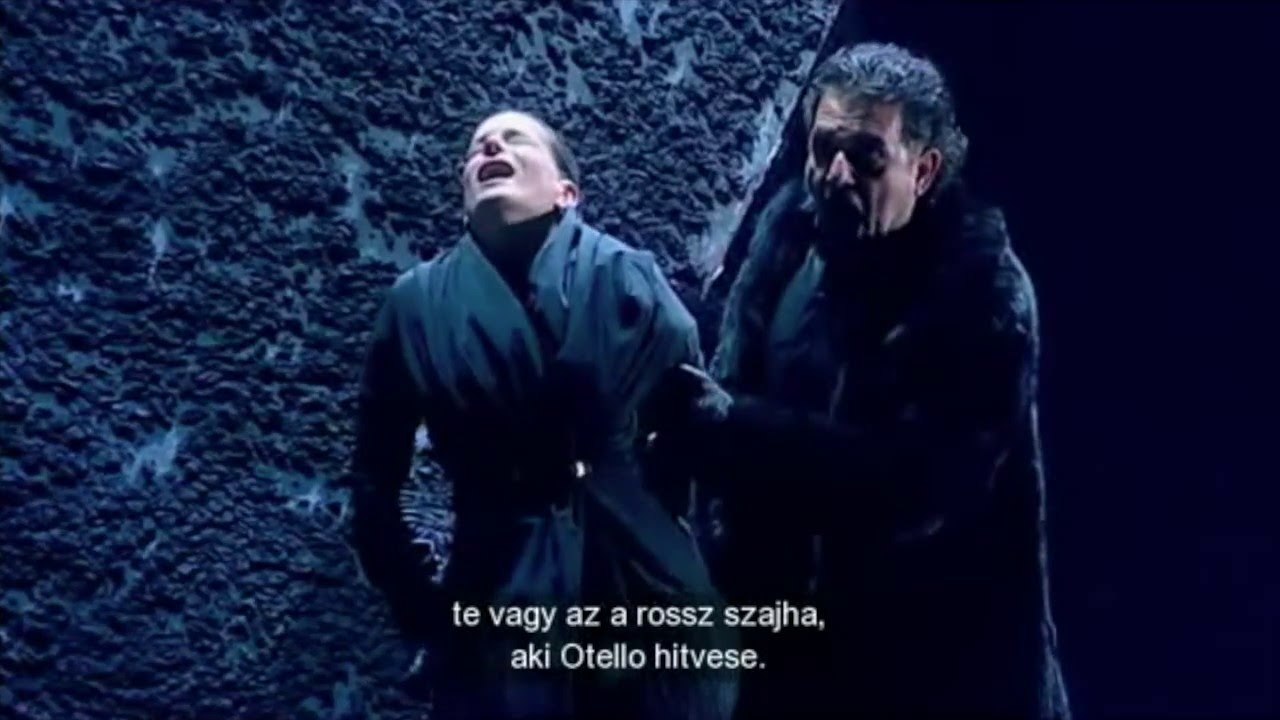 Rafael Rojas - Tenor- Act III duet  Otello - Desdemona. Hungarian National Opera.2015.