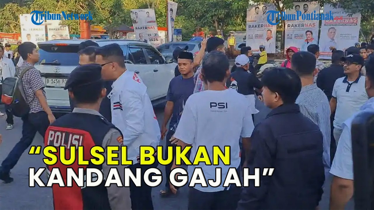 KEDATANGAN JOKOWI KE MAKASSAR DISAMBUT DEMO❗ MAHASISWA: SULSEL BUKAN KANDANG GAJAH