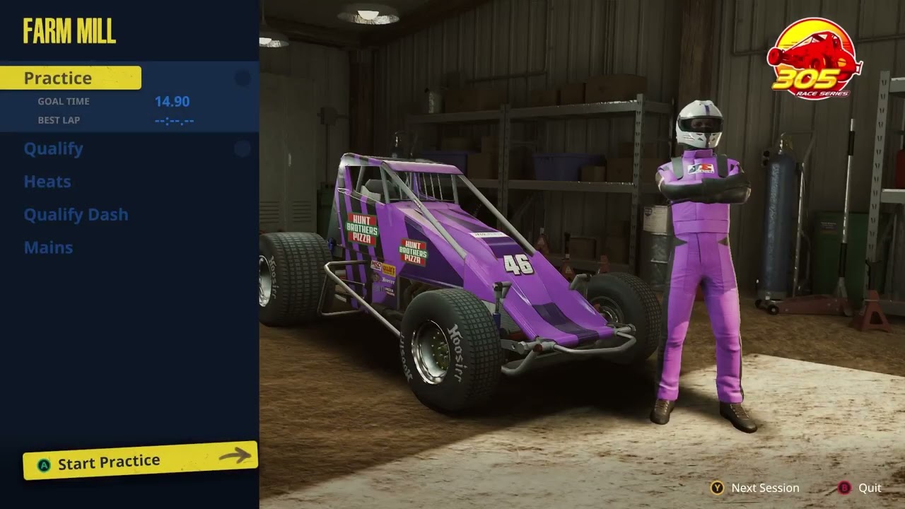 Tony Stewarts sprint car racing all track laps