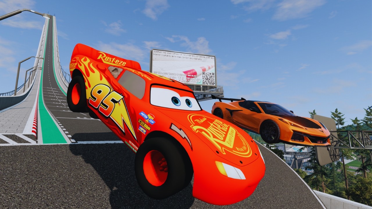 McQueen vs Impossible Ramp! | BeamNG.drive