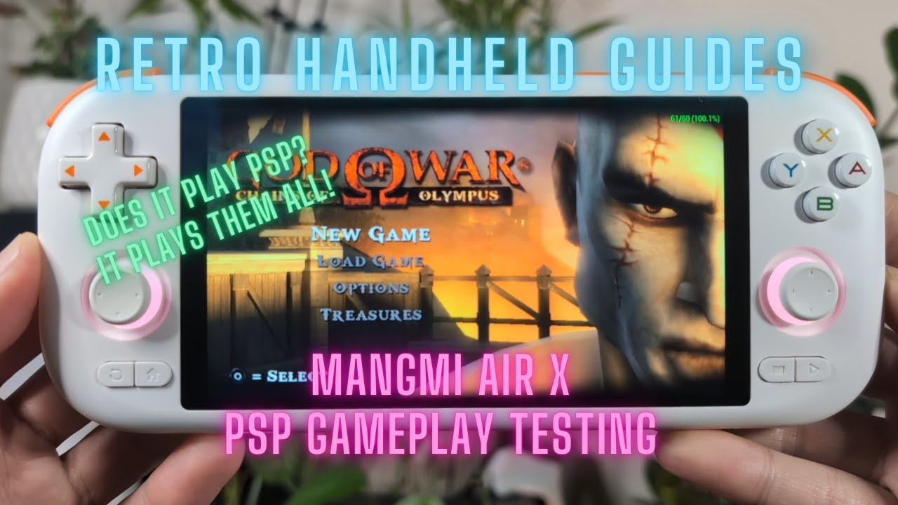 Mangmi Air X PSP Gameplay Testing