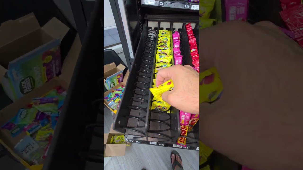 2 Weeks of $$ In My Snack Vending Machine