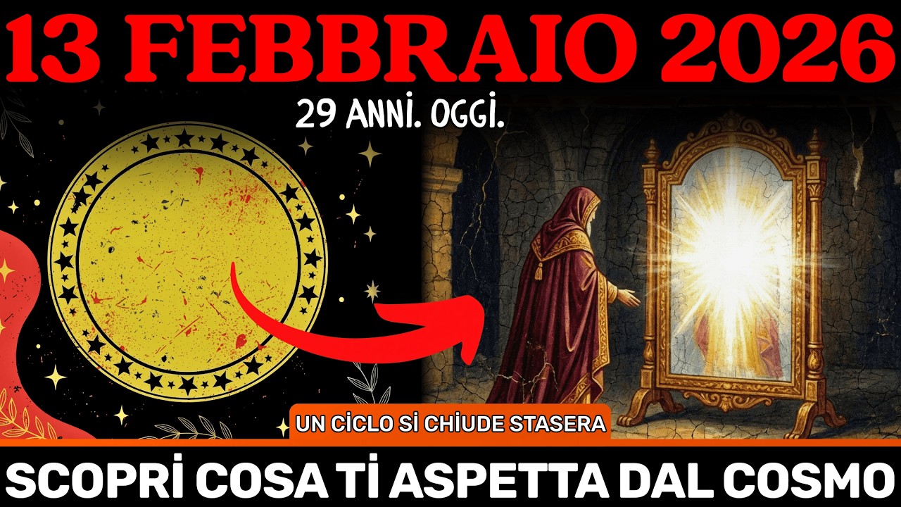 13 FEBBRAIO: Cosa hai INIZIATO 29 anni fa? Oggi arriva il CONTO!