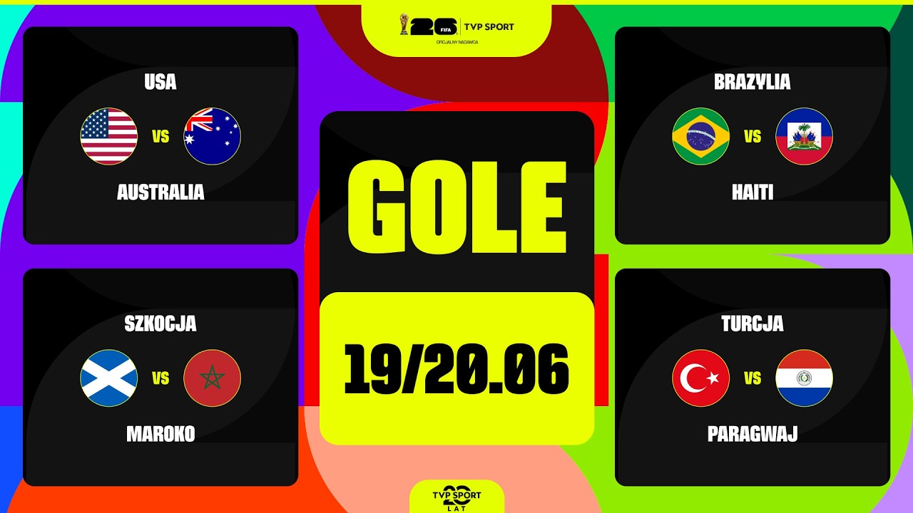 GOLE MUNDIALU: 19/20.06. GRUPY C I D - 2. TYDZIEŃ. TAK TRAFIALI NA MISTRZOSTWACH ŚWIATA