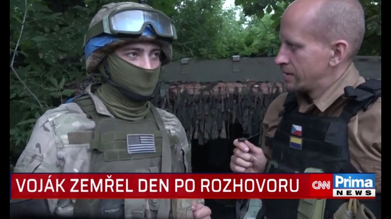 Voják zemřel den po rozhovoru