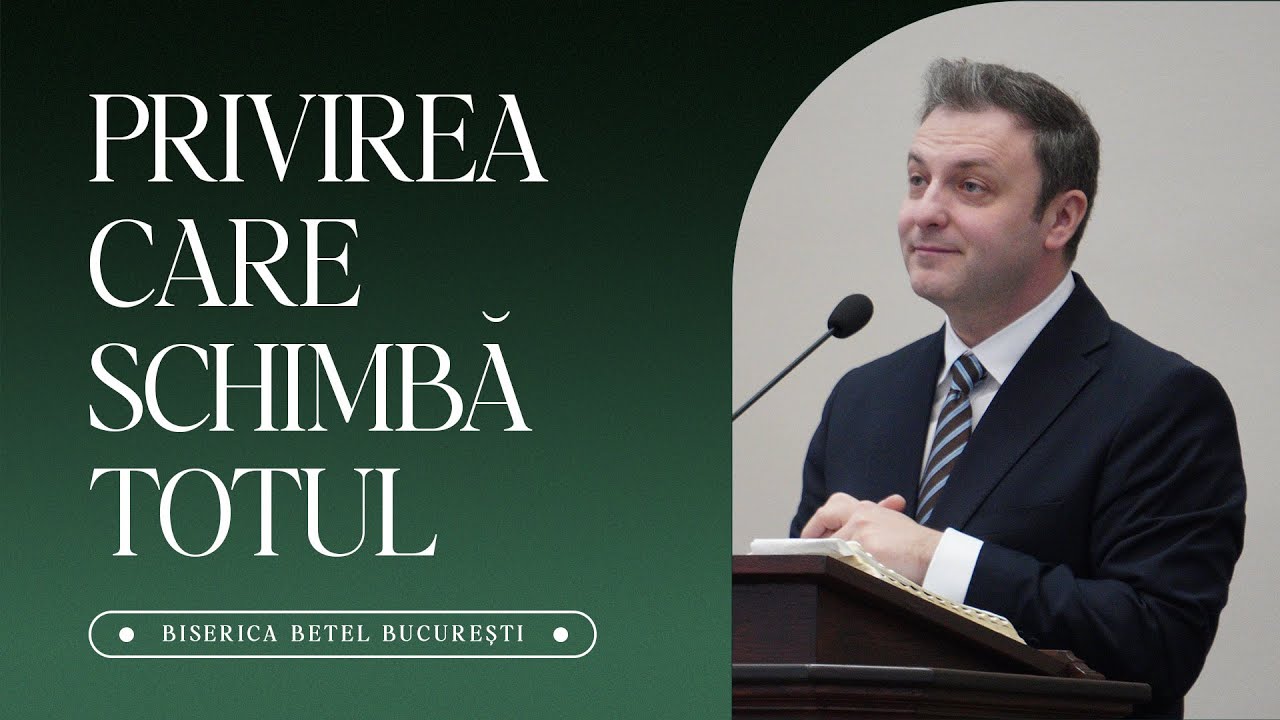 Alin Nemeș - Privirea care schimbă totul | 25 Ianuarie 2026 | Biserica Betel Bucuresti