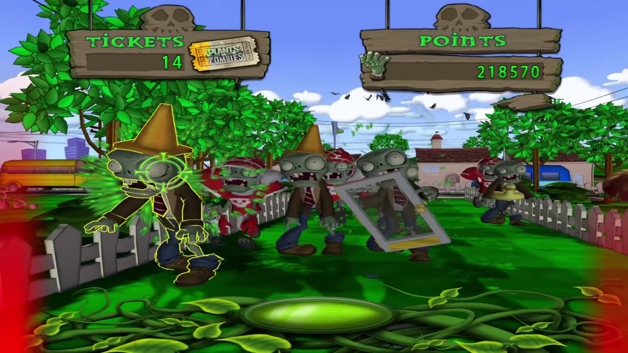 Plants vs Zombies The Last Stand - Play Test (Arcade Pc)