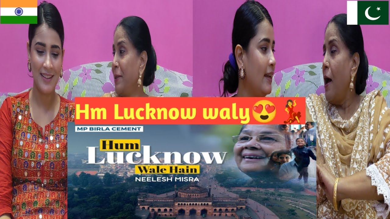 Pakistani reacts to Hum Lucknow Wale Hai || Neelesh Misra || Perfect Hai Humara Sheher Lucknow