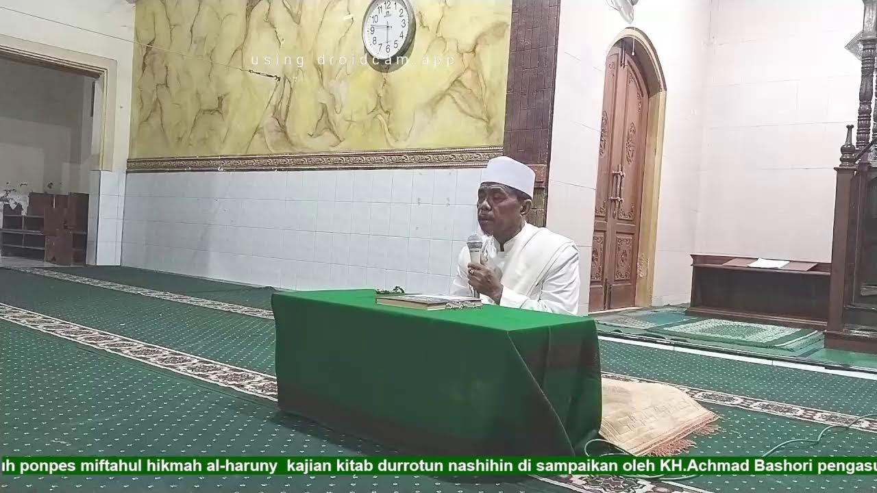 kajian kitab durrotun nashihin ponpes miftahul hikmah al-haruny