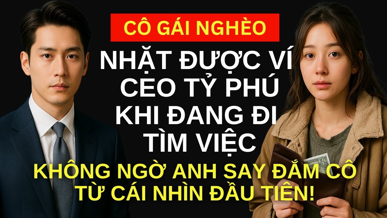 Cô gái nghèo nhặt được ví của một tỷ phú khi đang đi tìm việc, không ngờ anh lại say đắm cô!
