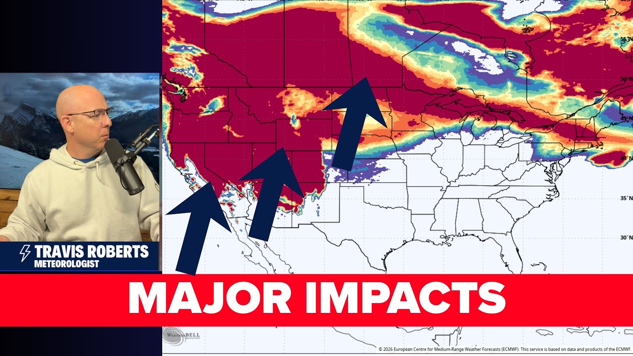 Winter Storm Impacts Expand Across the West and Northern U.S.