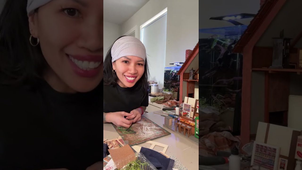 Crafting with Phebe is live! DIY miniature dollhouse builds