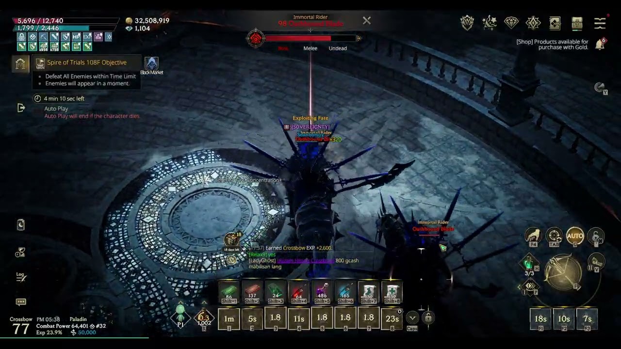 108F SPIRE OF TRIALS | CROSSBOW | LORDNINE