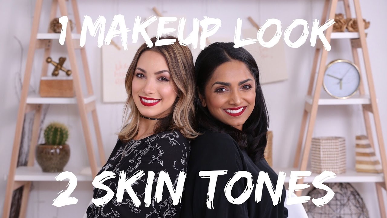 1 Makeup Look, 2 Skin Tones w/ Ipsy's Lynette Cenee | Deepica Mutyala