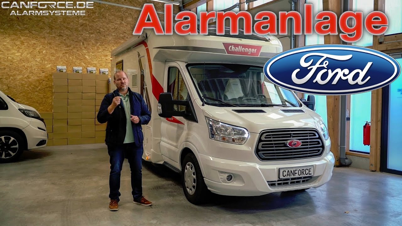 Challenger Platinum Wohnmobil  | Ford Transit Alarmanlage | 250 Graphite Special Edition Ford Alarm