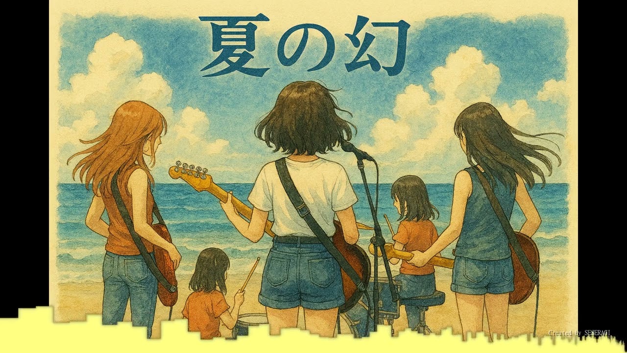 [AI Band Cover] GARNET CROW - 夏の幻 （名探偵コナンED Detective CONAN)
