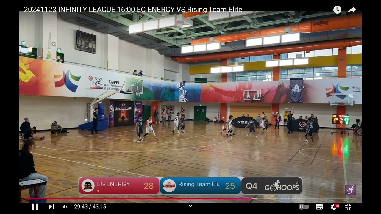 77 20241123 INFINITY LEAGUE 16 00 EG ENERGY VS Rising Team Elite   YouTube   Google Chrome 2024 11 2