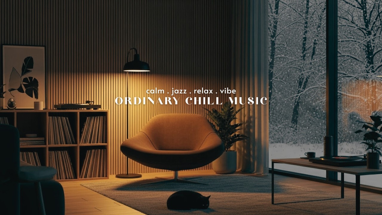 Quiet Smooth Jazz Night | Peaceful Warm Melodies for Relaxation, Unwind, Study & Cozy Comfort
