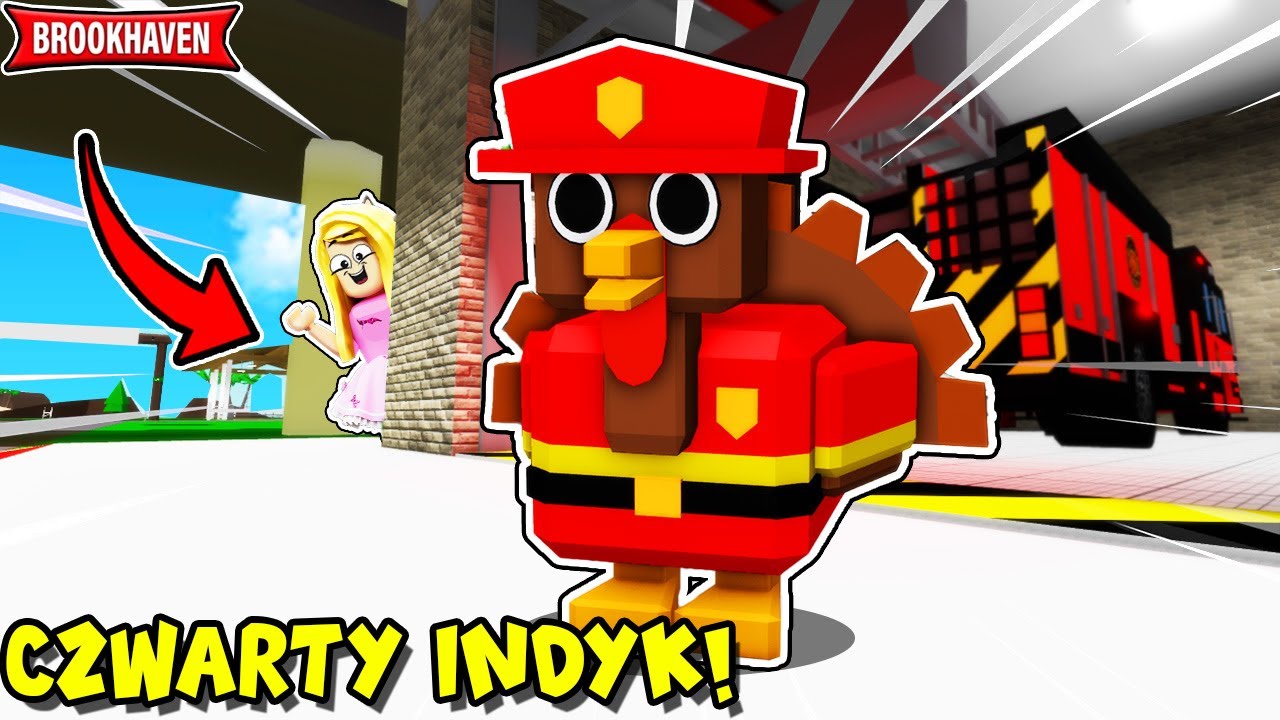 LOKALIZACJA CZWARTEGO INDYKA 🦃 w Brookhaven! 😃 (Roblox)