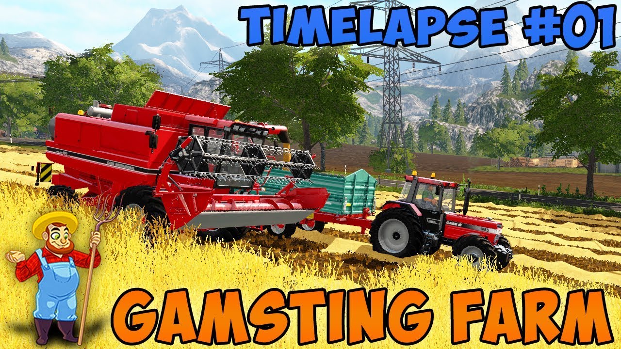 Farming Simulator 17 - Gamsting Farm Timelapse - ep#01