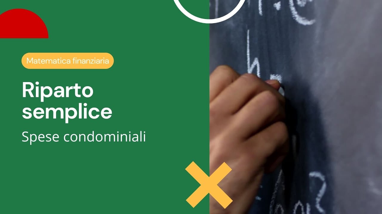 Esempio riparto semplice - Spese condominiali