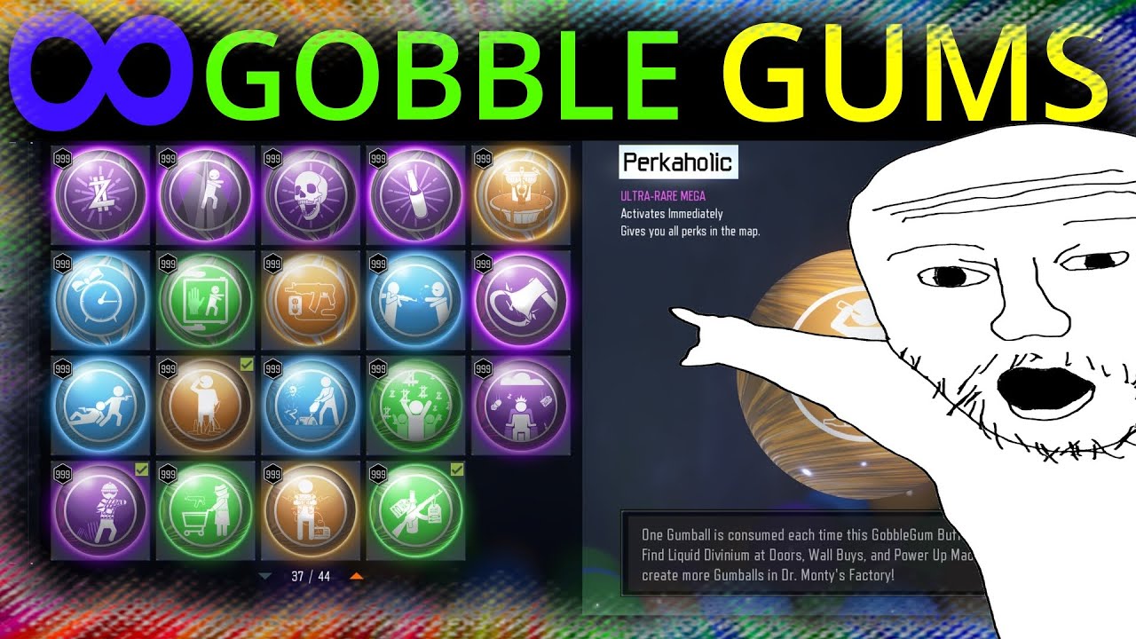 BO3 Infinite Gobble Gums 2025 (PC ONLY)