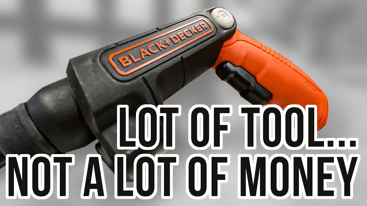 Отвертка Black+Decker 4V — это настоящий монстр ЦЕНА
