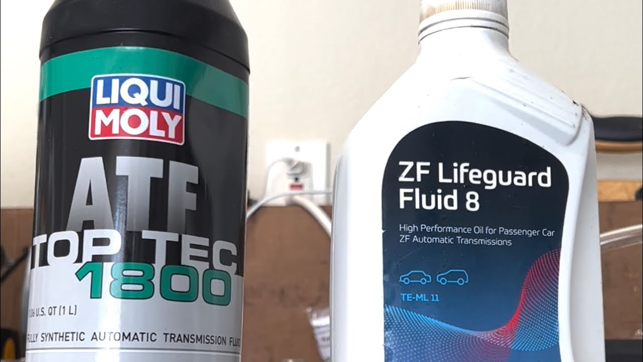 Zf8hp45 transmission fluid. Liqui Moly top Tec 1800 vs ZF lifeguard 8. N20 328i xdrive 2015.