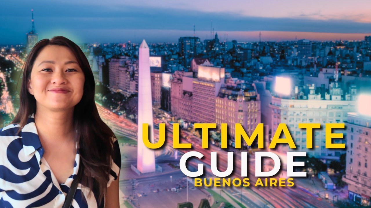 4 Days Eating, Dancing & Sightseeing in Buenos Aires, Argentina [4K]