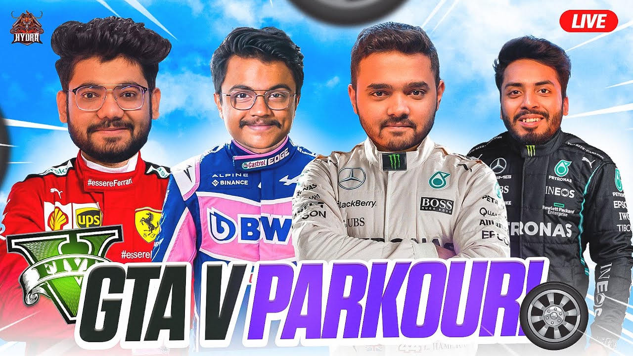 GTA V RACES WITH BITTY THE PARKOUR PRO 😎l VALORANT LATER