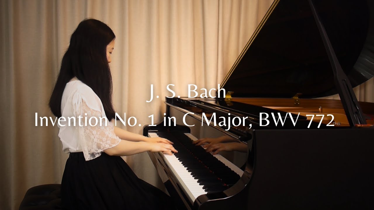 J. S. Bach - Invention No. 1 in C Major, BWV 772 | Cathleen Kwok