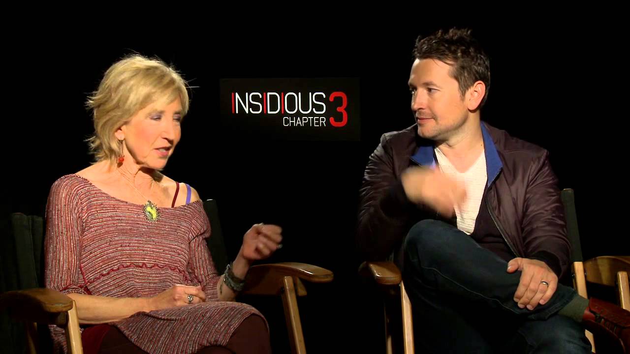 Insidious: Chapter 3: Director Leigh Whannell & Lin Shaye Official Movie Interview | ScreenSlam
