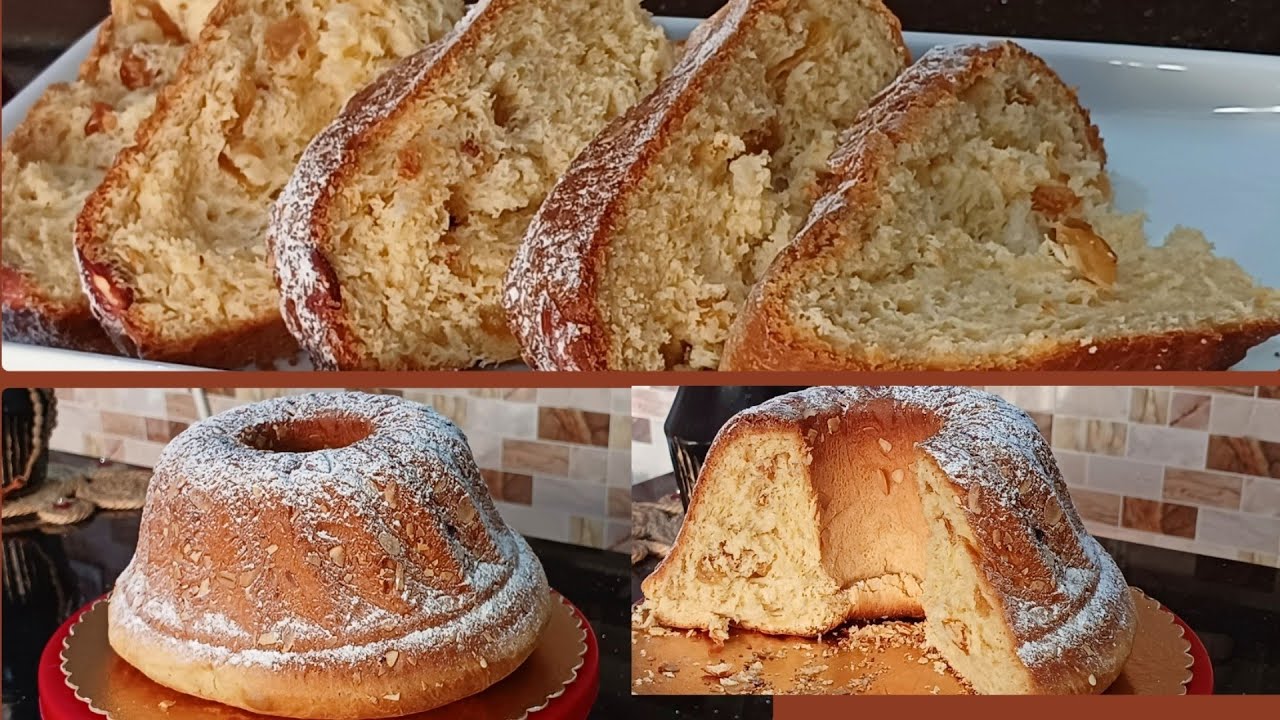 بريوش كوجلوف (briôche kouglof) خفيف ريشة و بنين بزاف 👍👌😋