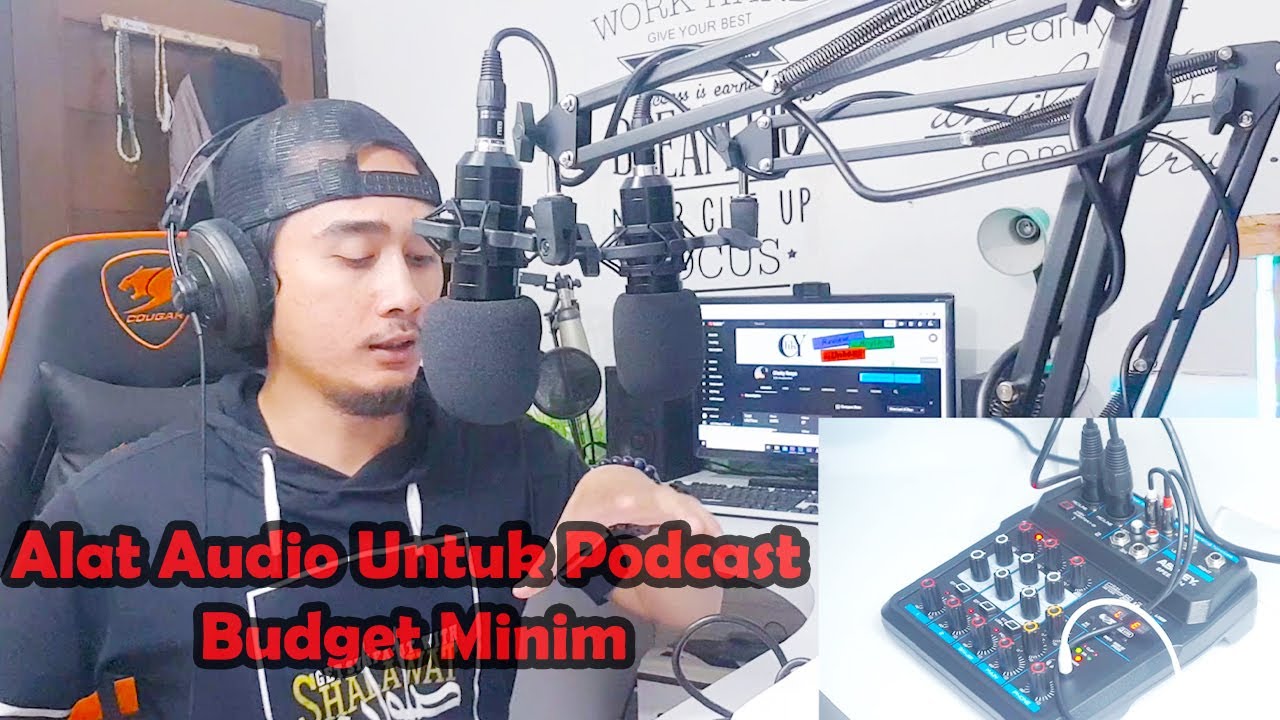 Mau Buat PODCAST? Nih Alat AUDIO untuk PODCAST Budget Minim dan Suara Jernih REVIEW & TUTORIAL