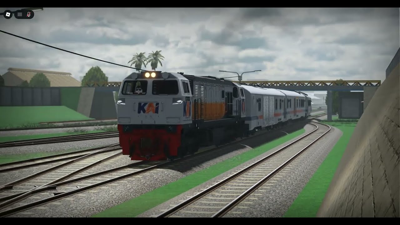 [ KA CIKURAY ] Bawa pemudik dari garut menuju jakarta dan sekitar nya versi roblox
