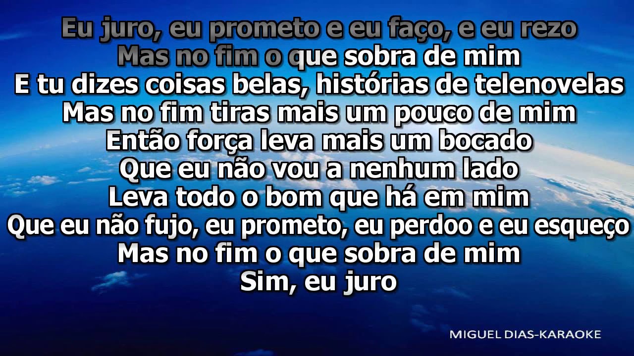 Bárbara Tinoco - Sei Lá (Karaoke) Versão
