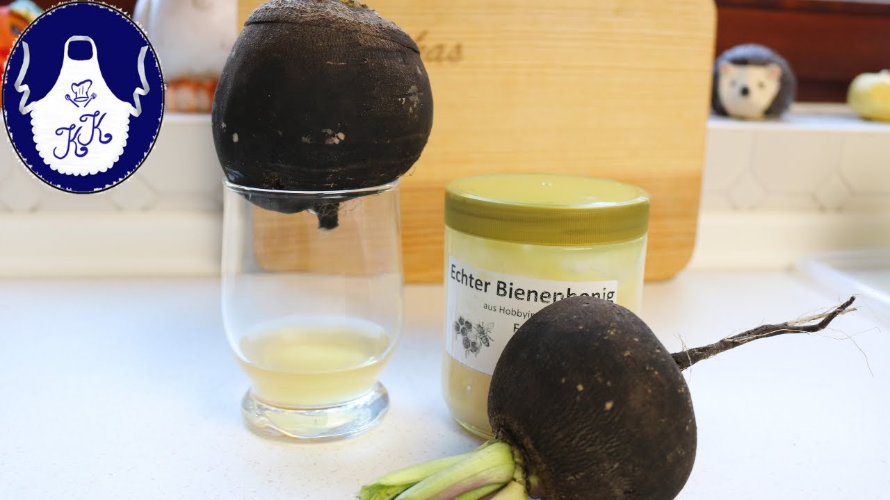 Schwarzen Rettich als Medizin / Hustensaft