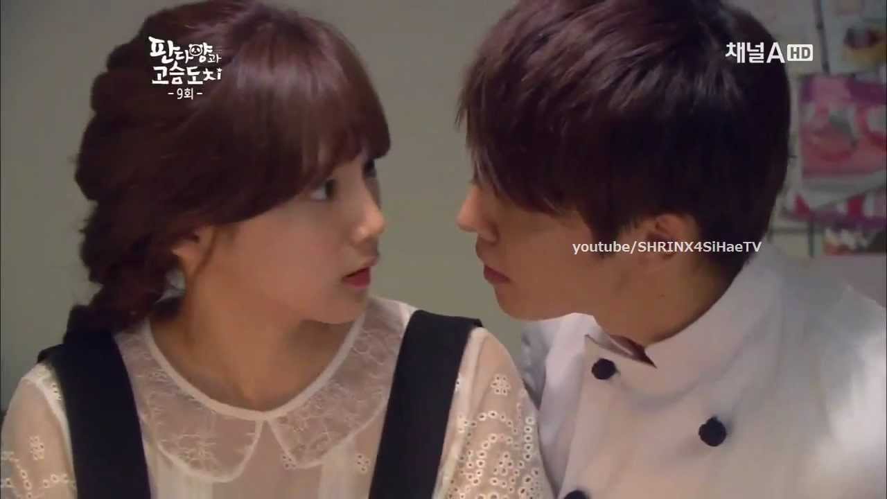 Donghae Kiss scene - Panda & Hedgehog ep9