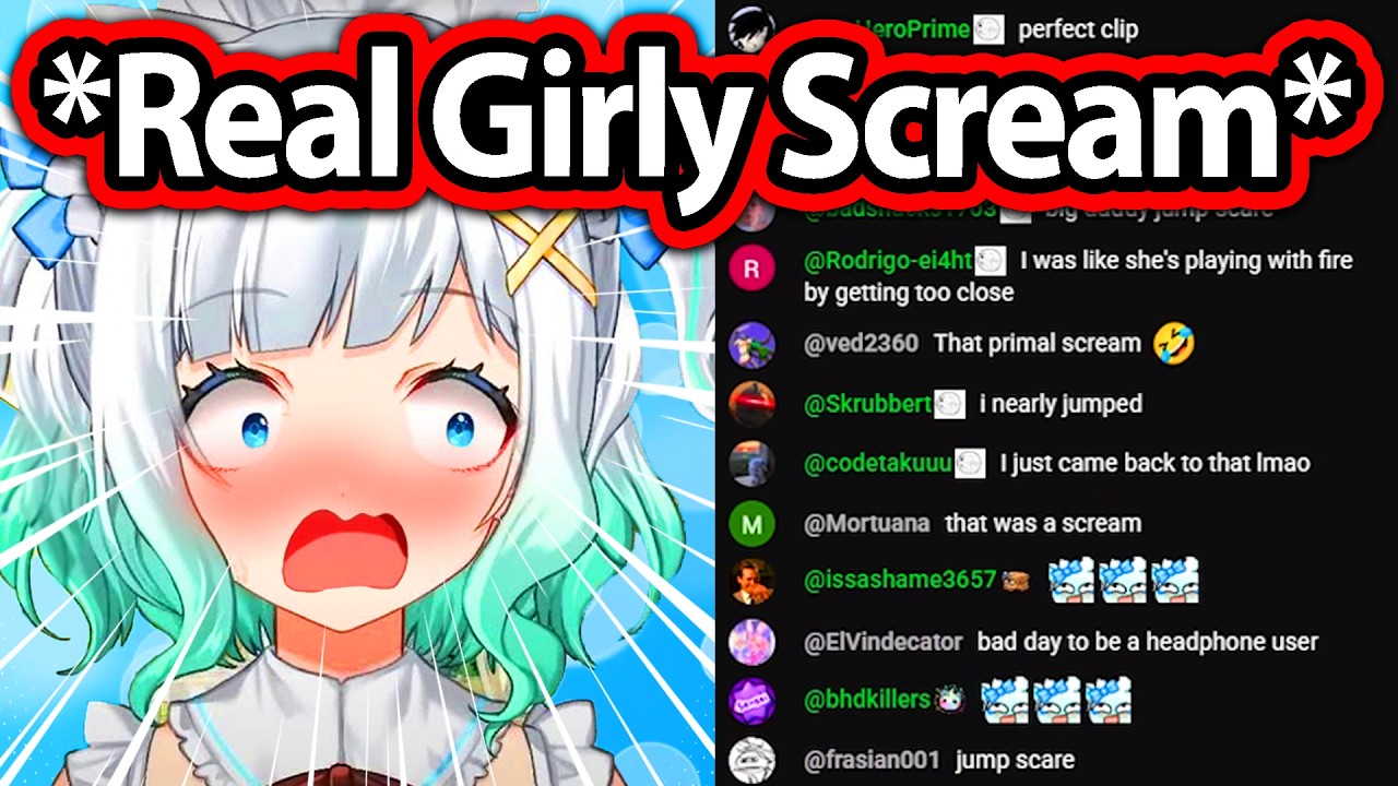 Mint's Real Scream Came Out After Getting Scared So Hard And It Broke Chat