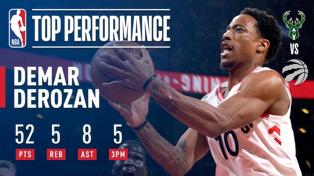 DeMar DeRozan, First Player in NBA History to Score 50+ on New Year's Day | January 1, 2018