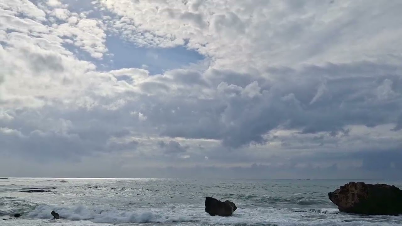 شط قرية الزيب المهجره .  חוף אכזיב . 29/1/2026 .