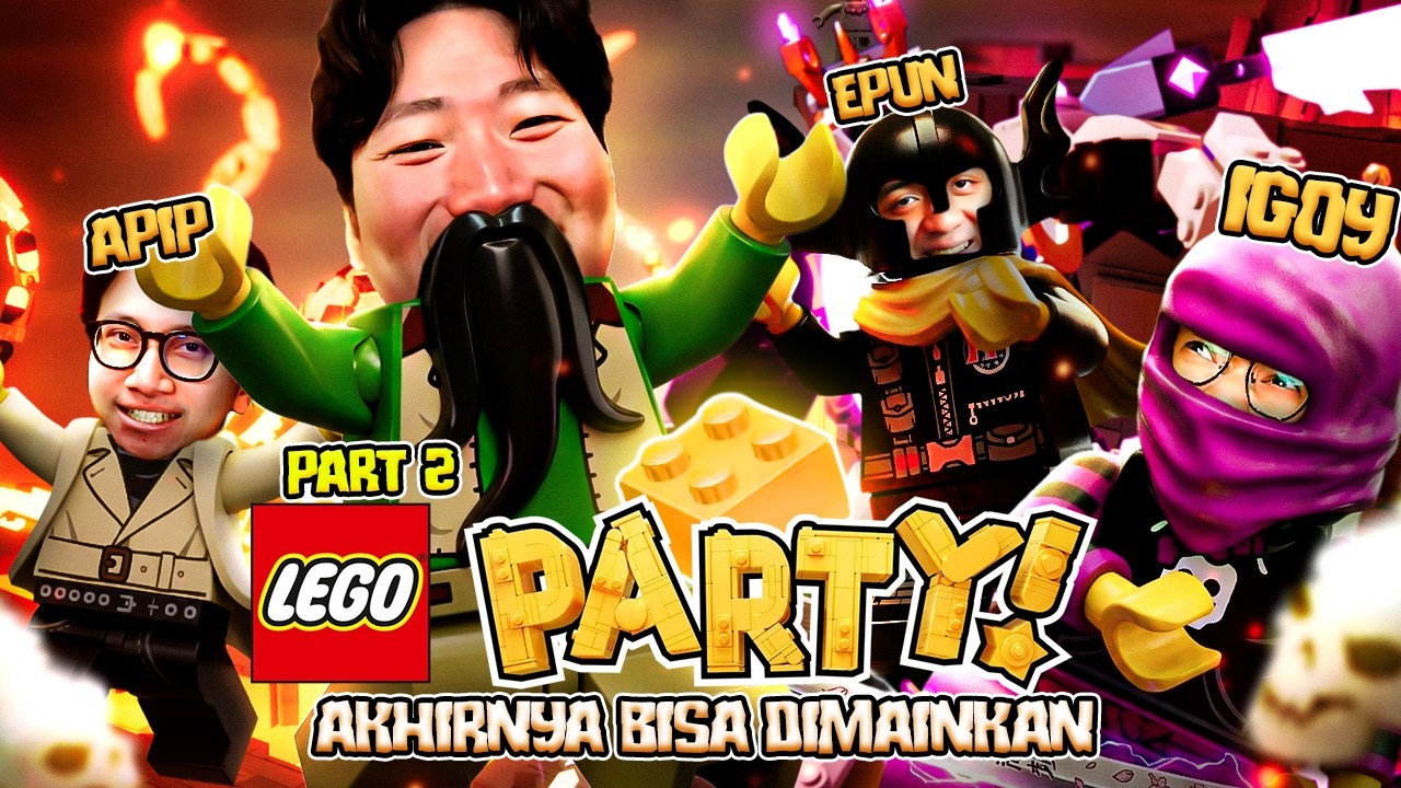 AKHIRNYA BISA BIKIN PARTY - LEGO PARTY INDONESIA #2
