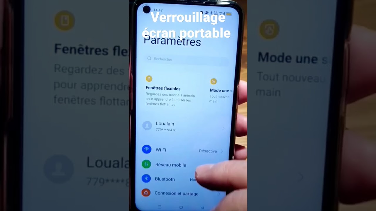 Comment allumer son téléphone en touchant l'écran 