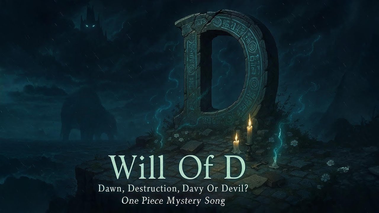 D — Dawn, Destruction, Davy Or Devil? | A One Piece Mystery Song About ( Will Of D )