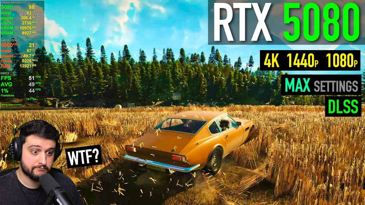 RTX 5080 - 007 First Light - по-прежнему имеет серьезные проблемы...