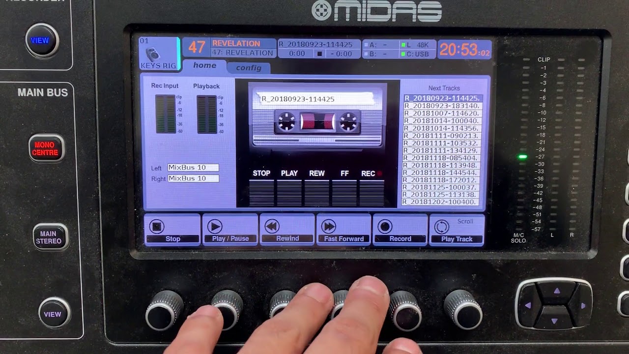 Midas M32 (Recording)