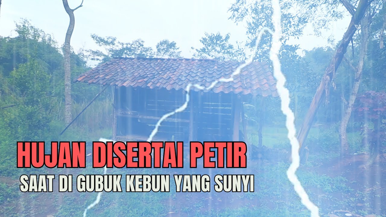 SEHARIAN DI GUBUK KEBUN SAMBIL MENIKMATI SUASANA ALAM YANG SEJUK #adventure